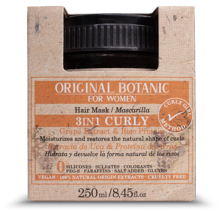 Original Botanic 3in1 Hair Mask Curly 250ML