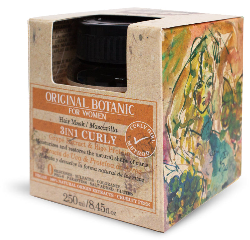 Original Botanic 3in1 Hair Mask Curly 250ML