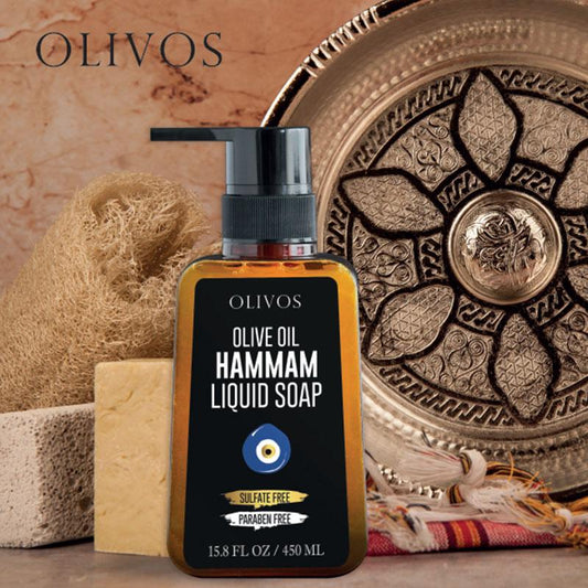 Olvios natural hamman liquid soap from Turkey