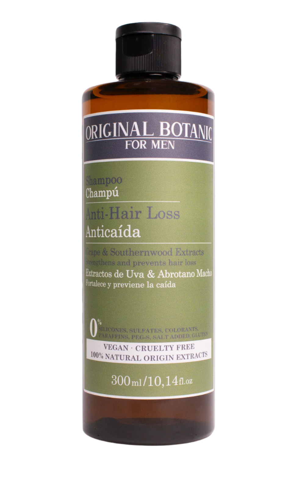 Original Botanic Shampoo Anti-hair loss for Men 300 ML