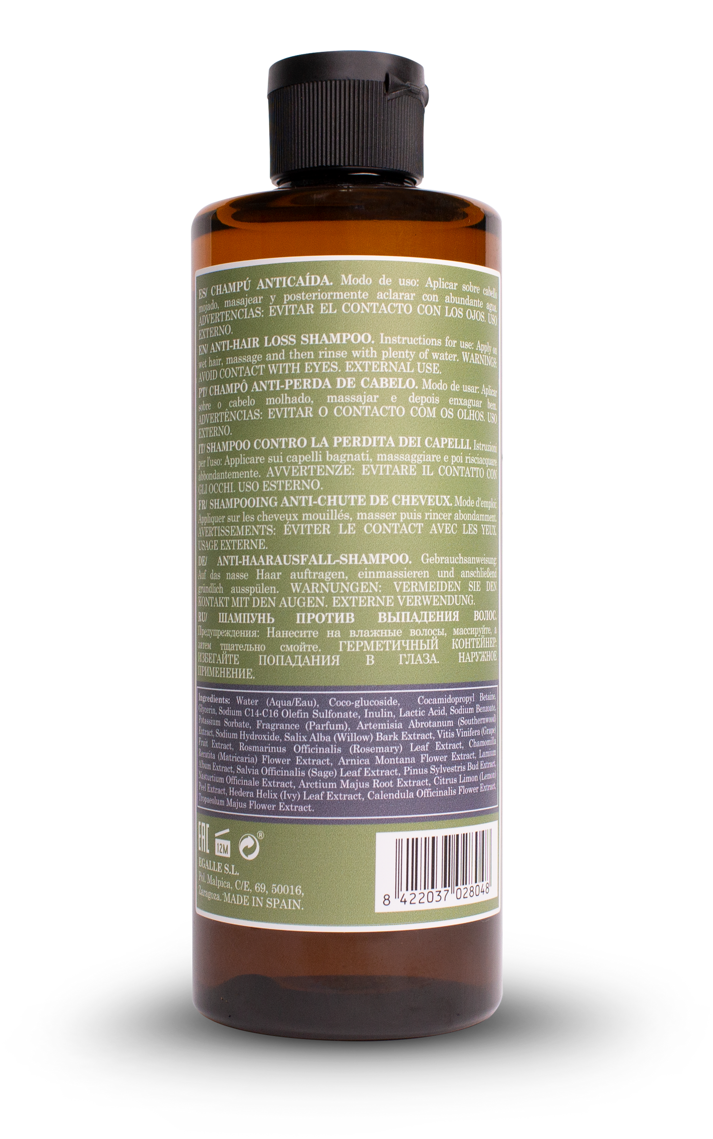 Anti Hair Loss shampoo for men