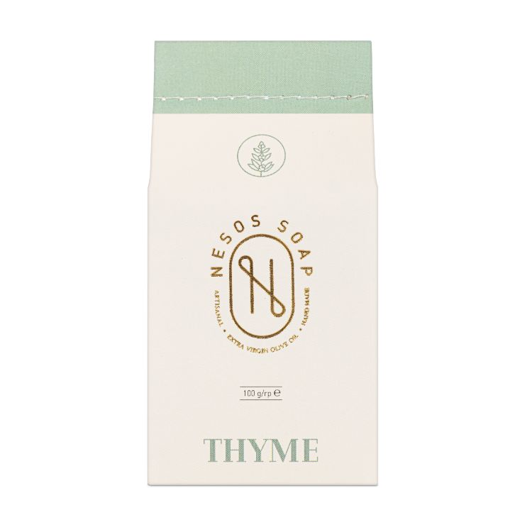 Thyme natural handmade soap