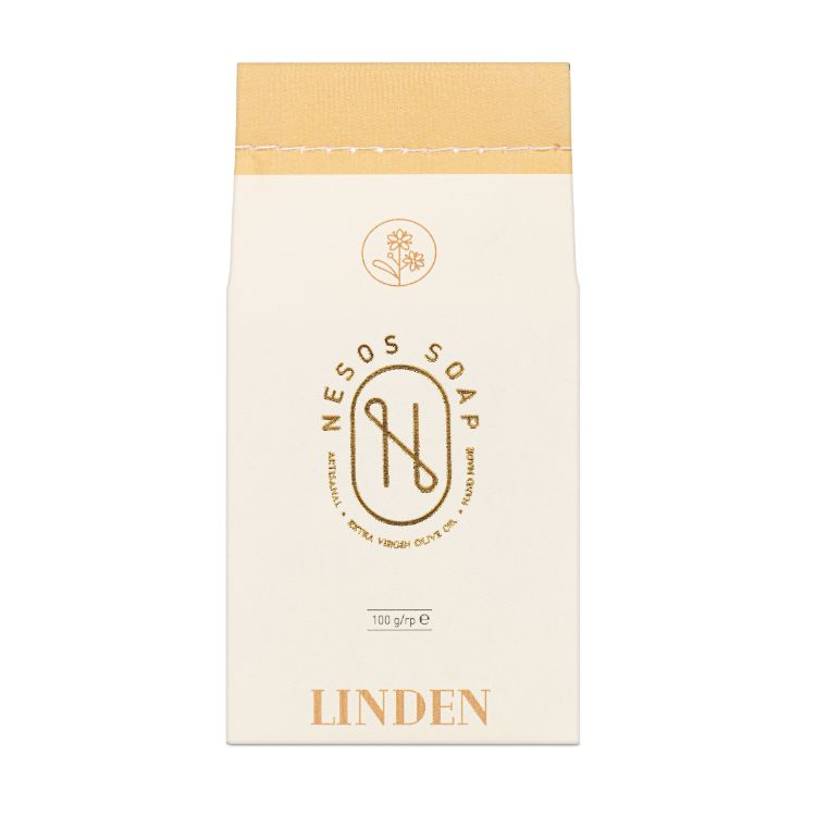 100% natural handmade Linden soap