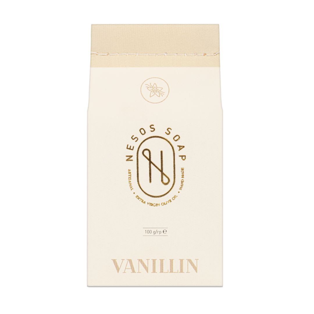 natural handmade vanillin soap