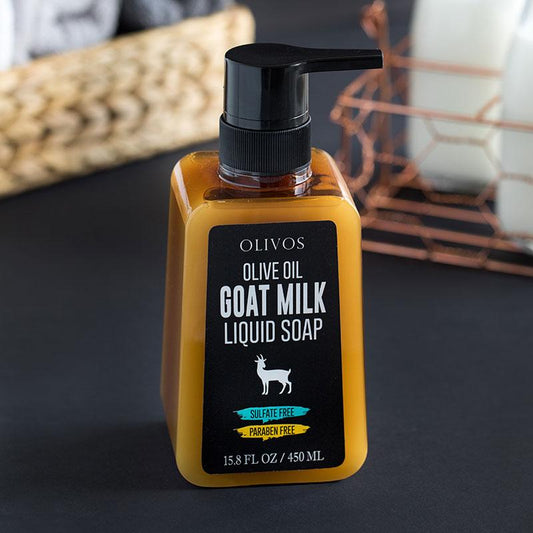 Olivos goat milk liquid soap