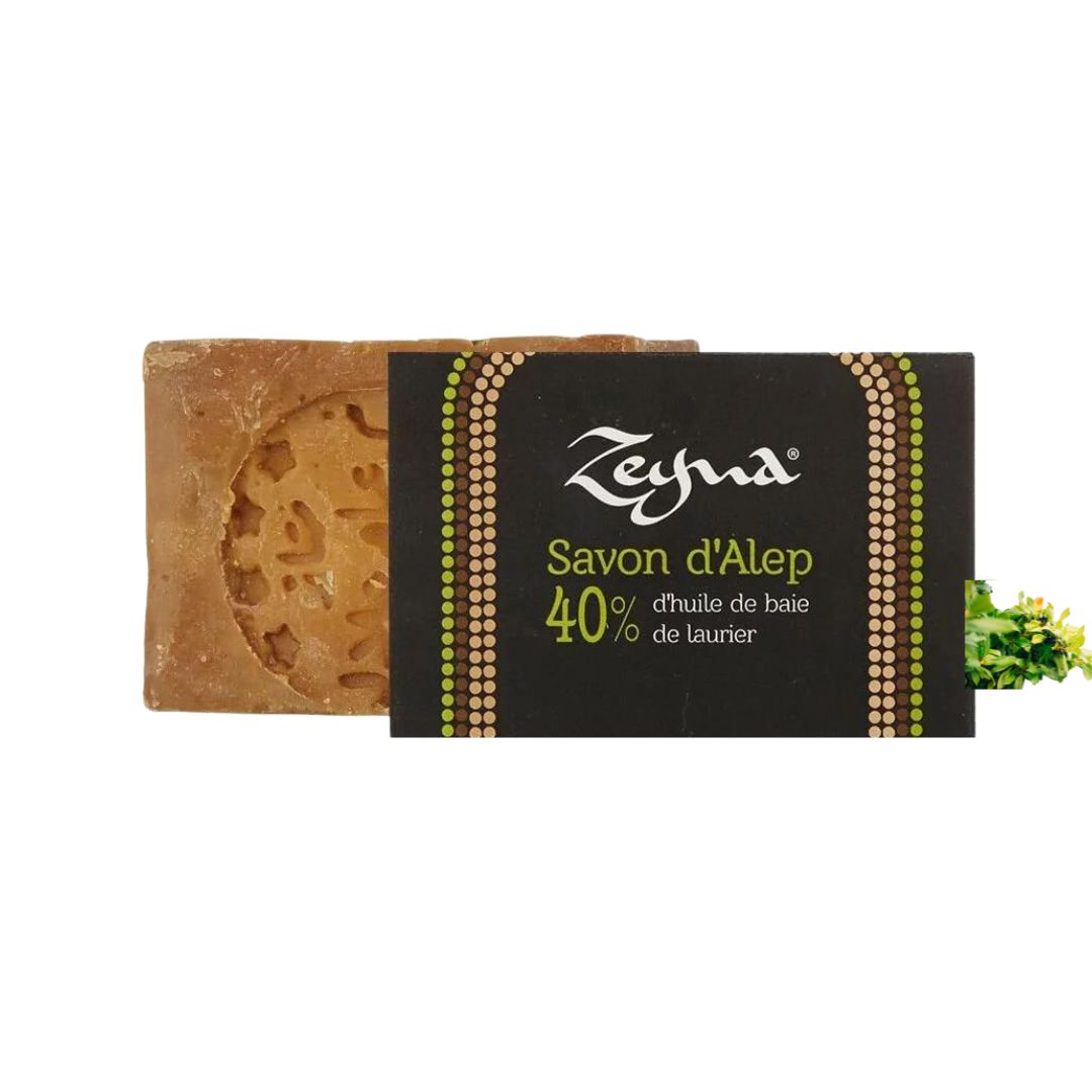 40% Aleppo soap for eczema skin