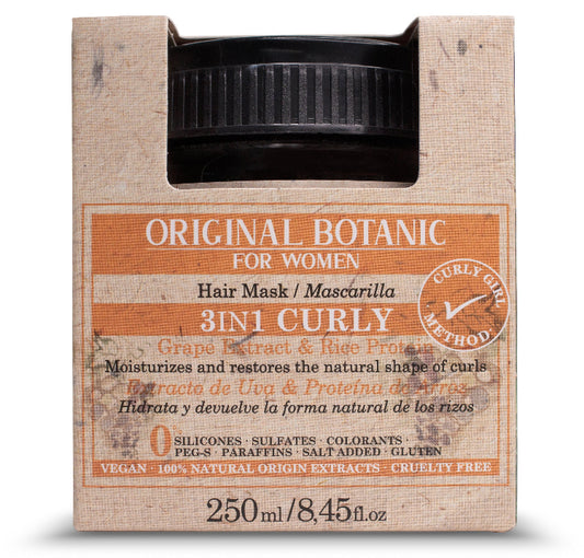 Original Botanic 3in1 Hair Mask Curly 250ML