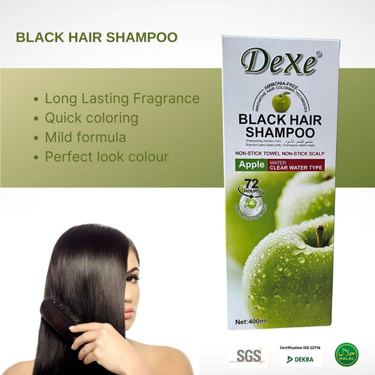 black hair shampoo