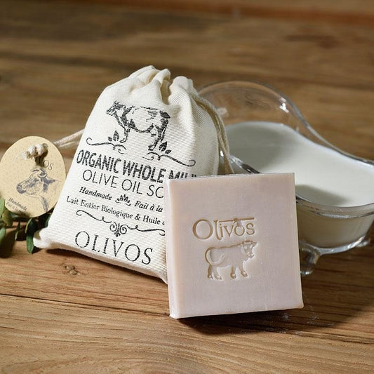 Organic Whole Milk Soap from Turkey