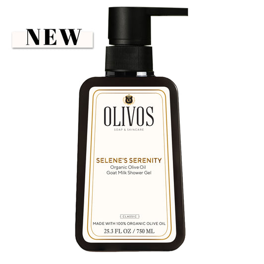 Olivos Organic Olive Oil Goat Milk Shower Gel 750ML